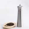 304 Edelstahl Pfeffermühle Salzmühle Grinder Küchenhelfer Gewürz Kochen Werkzeuge Kostenloser Versand QW7241