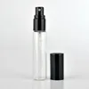 Hurtownie 300 sztuk / partia 10 ml Puste szklane butelki sprayu Refillable Atomizer Perfumy 10CC Butelka zapachowa