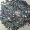 GL06 Eine Packung Silber Space Cowgirl Chunky Body Glitter Pailletten Glitter Face Festival Beauty Body Makeup5156771