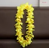 100 cm fleur hawaïenne plage fête Hula guirlande Leis collier Lei fête d'anniversaire fournitures faveurs de mariage SN964