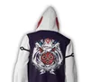 Japan Anime Princess Mononoke Hime Miyazaki Hayao Casual 3D Cosplay Costume z długim rękawem Sport Płaszcz Kurtka zamek błoto 1152770