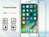 Voor iPhone 8 plus iPhone X iPhone7 PLUS MEESTE ONZONEERDE GEMAAKTE GLAS FILM SCREEN PROTECTOR 0.3mm 2.5D met retailpakket