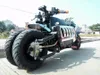 Vuxen Dodge Electric Motorcykel Högeffekt fyrhjulsmotorcykel 60V 1500W blybatterier Enstaka säte med 80 km/h