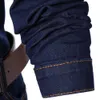 Wipalo Plus Size 5XL Abito jeans attillato in denim con cintura Donna Fodero Colletto alla coreana Abiti a maniche lunghe Abiti Abito causale1