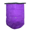 Bolsa impermeable portátil de terileno, bolsa seca de almacenamiento ultraligera de 10L, 210T con correa para el hombro, 5 colores X016