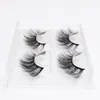 2 쌍 / 속눈썹 세트 3D 가짜 속눈썹 눈 메이크업 내츄럴 한 긴 두꺼운 속눈썹 연장 핫 패션 12 스타일 수제 눈 가위