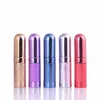 6ML Mini Aluminum Refillable Perfume Bottle With Spray Empty Perfume Atomizer Glass Sprayer Bottles Make up Accessories Sample Tubes Vials