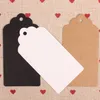 Kraft Paper Tag Head Label Festival Note DIY Blank Hang Tag Paper Cards Gift Tag Birthday Wedding Party Favors Wholesale