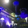 wholesale 3 m Custom RGB Lighting Inflatable Jellyfish for Party Event Nightclubs decoration