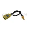 0.5ft 15cm RF Fakra K Female Straight to SMB male Straight RG174 Pigtail Cable Antenna for XM Sirius Coax Satellite Radio