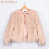 Ins Stylish Fur Jackets For Girls Autumn Kids Jackets And Coats Waterfall Baby Girl Faux Fur Coat Children Outerwear 2-10Y