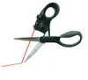 Office led laser scissors Cloth beam guided Laser Scissor Multi Blade Scissors Laser Guided Scissors sewing cutting tools