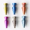 6 in 1 Domeless Titanium Nail GR2 Nails 10mm &14mm& 18mm joint Glass bong water pipe glass pipes Universal and Convenient