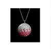 1 x Samochód Widok z tyłu Lusterko Charms Kryształ Bling Ball Wiszące Ornament Rhinestone Wnętrz Wystrój Kryształowy Ball Lucky Charm Wisiorek