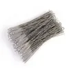 Drinking Stainless Steel Straw Brush Metal Reusable Cocktail Drinking Straw Cleaner Brushes Nylon Brush For Straw