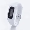 2018 Digital LED Pedometro Smart Multi orologio in silicone Run passo Walking Distance Calorie Counter Orologio elettronico Bracciale Pedometro colorato