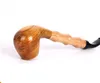 Pipe en bambou, poteau en bois de santal vert, seau droit, amovible et lavable, passe pour fumer