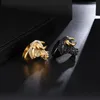 BC Big Head Cow Design New New Animal Ring Black et GoldColor Bijoux à la mode pour design de fête Rings de mode de qualité supérieure2398840