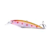 20pcs/lot 10Colors new minnow lures fishing tackle 11CM-13.4G 4#hooks Diving Depth plastic fishing lures(MI027)