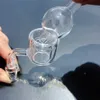 Bong Acessórios Conjunto Bolha Térmica Bolha Com Quartz carb cap 14mm Dupla Camada Banger De Quartzo Dicas Terp Vácuo P Banger Para bongos de vidro