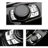 BMW 용 iDrive 멀티 미디어 7 버튼 커버 트림 2 3 4 5 6 X5 X6 i3 Z4 시리즈