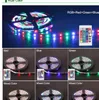 LED 5M 300 المصابيح غير ماء rgb led قطاع ضوء SMD2835 DC12V 60 المصابيح / م الإضاءة مرنة سلسلة الشريط الشريط مصباح الديكور المنزل