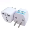 ユニバーサルトラベルアダプターEU US AUからUKAC Travel Plug Charger Adapter Converter 250V 10AソケットコンバーターWhite1835870