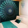 Mode éléphant impression Mandala tenture murale tapisserie tapis de Yoga Style bohème serviette de plage nappe pour la décoration de la maison 17ca ff