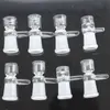 6 stilglasskålar för badriggbong Vattenpipor med handtag 10mm 14mm 18mm haneglasskål för hona Örttobaksbong