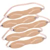 Borracha falsa cintas de sobrancelha praticar pele sintética banda de látex headbands maquiagem permanente aprendizagem treinamento iniciantes ferramenta