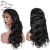 Evermagic długi koronki przednie ludzkie włosy peruki z baby włosy przedstubą włosy włosy Brazylijski Remy Body Wave Full Lace Human Hair Wigs dla kobiet