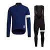 Män Rapha Cykeltröjor Set Långärmad höst Cykelkläder Bekväm Andas Ny Racing Suit byxset Y20112103