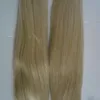 Bulk capelli lisci europei Bulk biondi 100 capelli naturali grezzi 200g capelli intrecciati umani sfusi 2PCS2369123