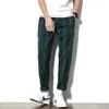 2018 Men Casual Plaid Pant Male Women Streetwear Fashion Hip Hop Harem Trousers Elastic Waist Jogger Sweatpants Plus Size M-5XL