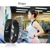 Smart Polsband Armband Fitness Hartslag Tracker Stap Teller Activiteit Monitor Band Waterproof Polsband voor IOS Android ID115 Plus