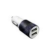 Farbige Zeichnung Autoladegerät 3,1 A Dual-USB-Anschluss Autoladegeräte Tragbares Reiseladegerät Schneller Auto-Adapter für iPhone X 8 7 6 plus iPad Samsung