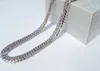 FREE SHIPPING Heavy MENS 24K REAL SOLID WHITE GOLD FINISH THICK MIAMI CUBAN LINK NECKLACE CHAIN