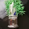 Dört pençe filtrelenmiş su şişeleri, toptan bonglar yağ brülör boruları su boruları cam boru yağ pistleri sigara içme ücretsiz nakliye