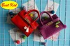 Bestkid DHL送料無料！赤ちゃんの女の子のためのきらめきハンドバッグ子供のファッションレザートートリトルベイビーキッドバッグ幼児スター財布バッグBK030