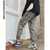 Pliad spår byxor ins männen 2019 mens bomull streetwear khaki sweatpants manliga koreanska casual retro joggers byxor