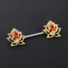 Hele body sieraden roestvrij staal 14g tepelring mode piercing barbell bar sexy helix tragus earring 20pcs7255842