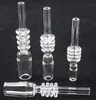 TOP QUALITY Mini Quartz Rig Stick Nail 10 14 18mm Quartz Dab Straw Glass Hookah Water Pipe