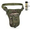 Oudoor Sports Tactique Leg Pack Assault Taille Sac Combat Pack Camouflage Waistpack Camo NO11-458