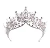 Beautiful Top Quality Crystals Wedding Bridal Rhinestone Pearl Beaded Hair Accessories Headband Band Crown Tiara Headpiece Jewelry