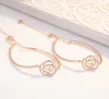 Fashion Charm Bracelets Flower Women Luxury Chain Hand Gold Diamonds Designer Female SWA Jewelry Necklaces High Quality