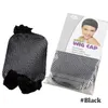 Invisible High Stretch Elastic Fishnet Hair Net Wigs Cap för snood mesh hårvävande nylon vanligt litet paket8406184