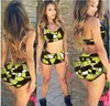 Plus Size Swimwear Women Digital Print Bikini Sexy Swimsuit Summer Bikinis Crop Top Shorts Bathing Suits Fashion Tankini Beachwear B4096