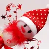 Forniture regalo per bambini di Natale Decorazioni natalizie regali di festa luci all'ingrosso con bastoncini di pupazzo di neve bambola lucida
