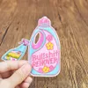 10 PCS Cute Daily Cleaner Stripes Toppe ricamate per abbigliamento per badge in tessuto Accessori per abbigliamento Toppa per colla Stitchwork Toppa per indumenti