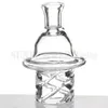 quartz smoke carb cap for banger OD 31mm Dome with air hole on top nails dab rigs 698